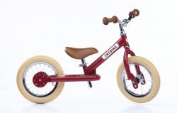 Odrážadlo Trybike Steel vintage červená II- hliníkové kolesá