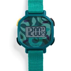 Zelené hady: náramkové digitálne hodinky Ticlock