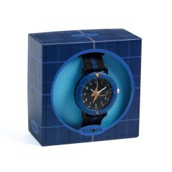 Blesková modrá: náramkové športové ručičkové hodinky Ticlock