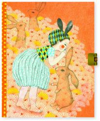 Elodie: tajný zápisník s visacím zámkom a kľúčikom z kolekcie Lovely Paper.