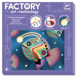 Factory: Svietiace obrázky: Hlbočina (umenie a technolégie s video návodom)